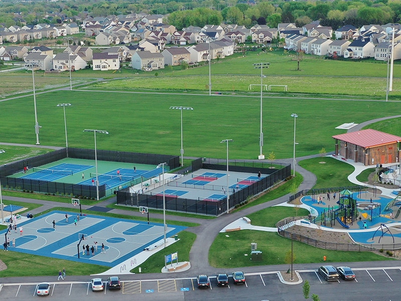 Wolf's Crossing Community Park (Naperville, IL) Build Integral